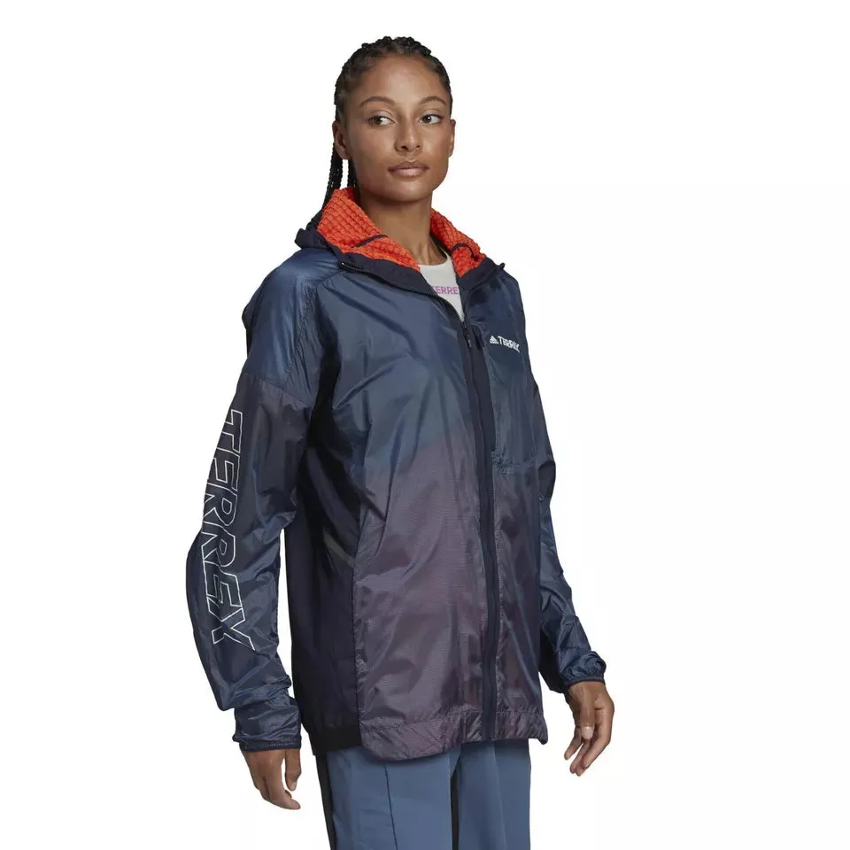 adidas Terrex Waterproof Windbreaker - Navy