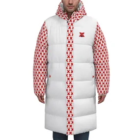 All-Over Print Unisex Long Down Jacket X8 cityboy, print