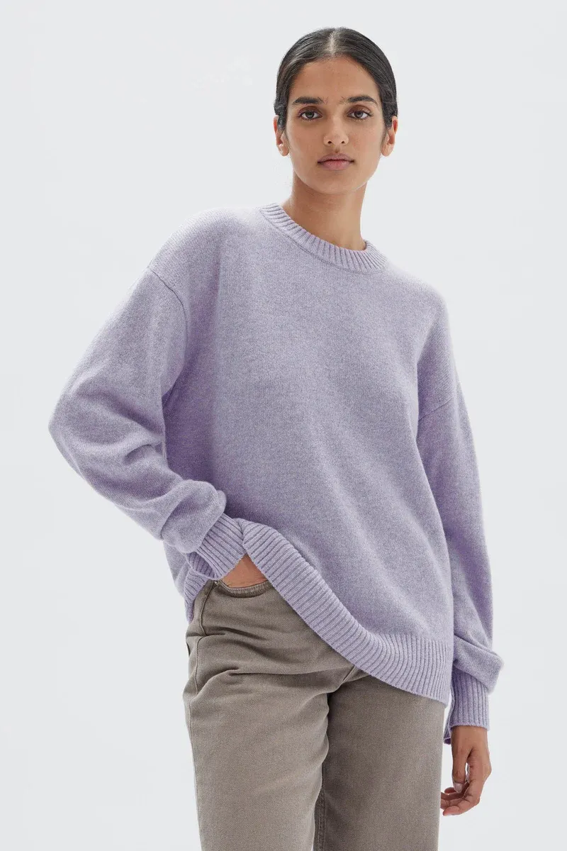 Assembly Label - Iris Knit - Jacaranda