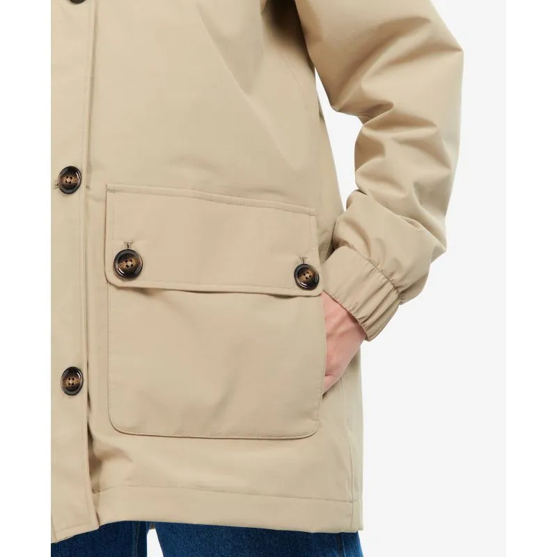 Barbour Somalia Ladies Waterproof Jacket - Light Trench