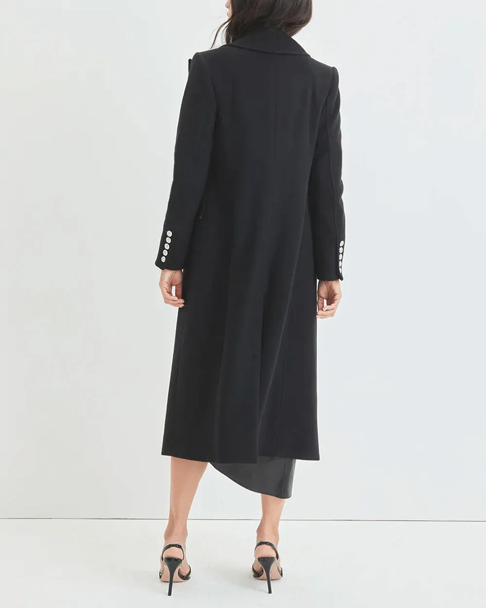 Black Nalida Dickey Coat