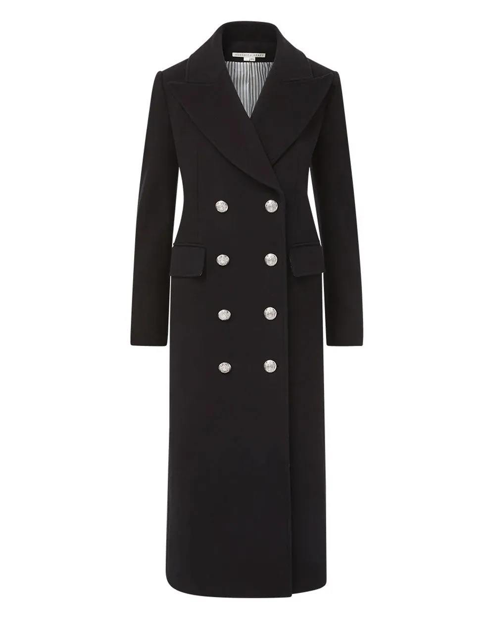 Black Nalida Dickey Coat