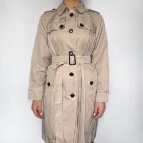 Burberry Trench Coat Linen Blend