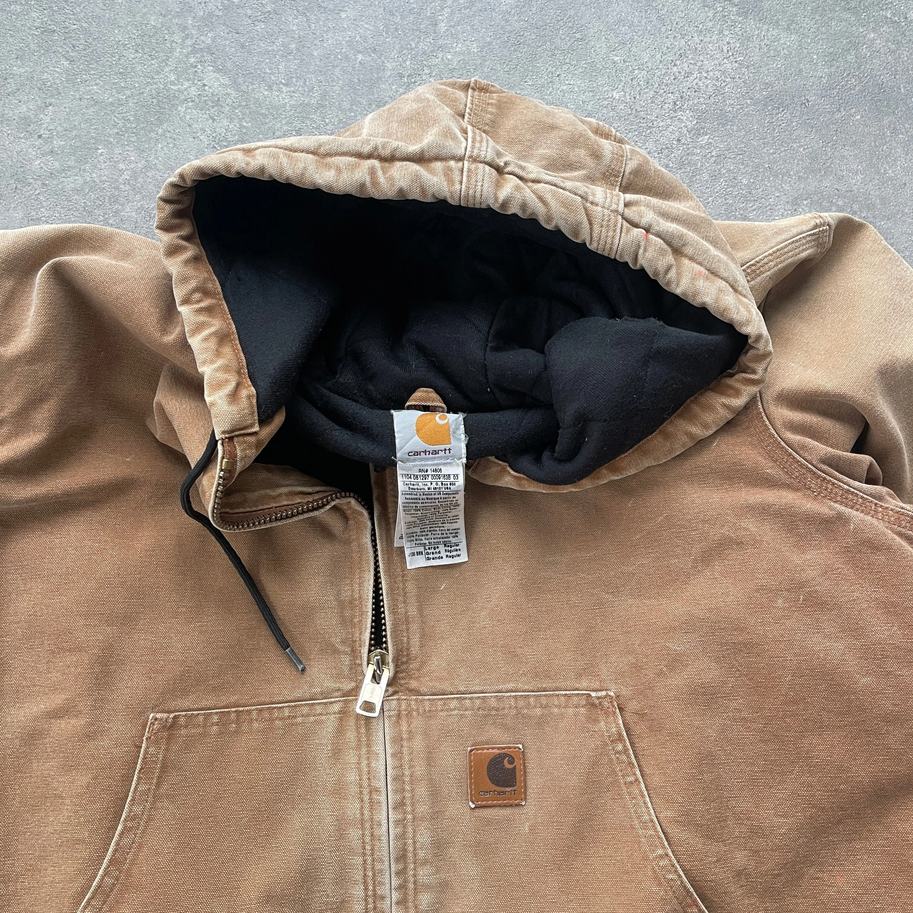 Carhartt 2004 heavyweight quilted active jacket (L)