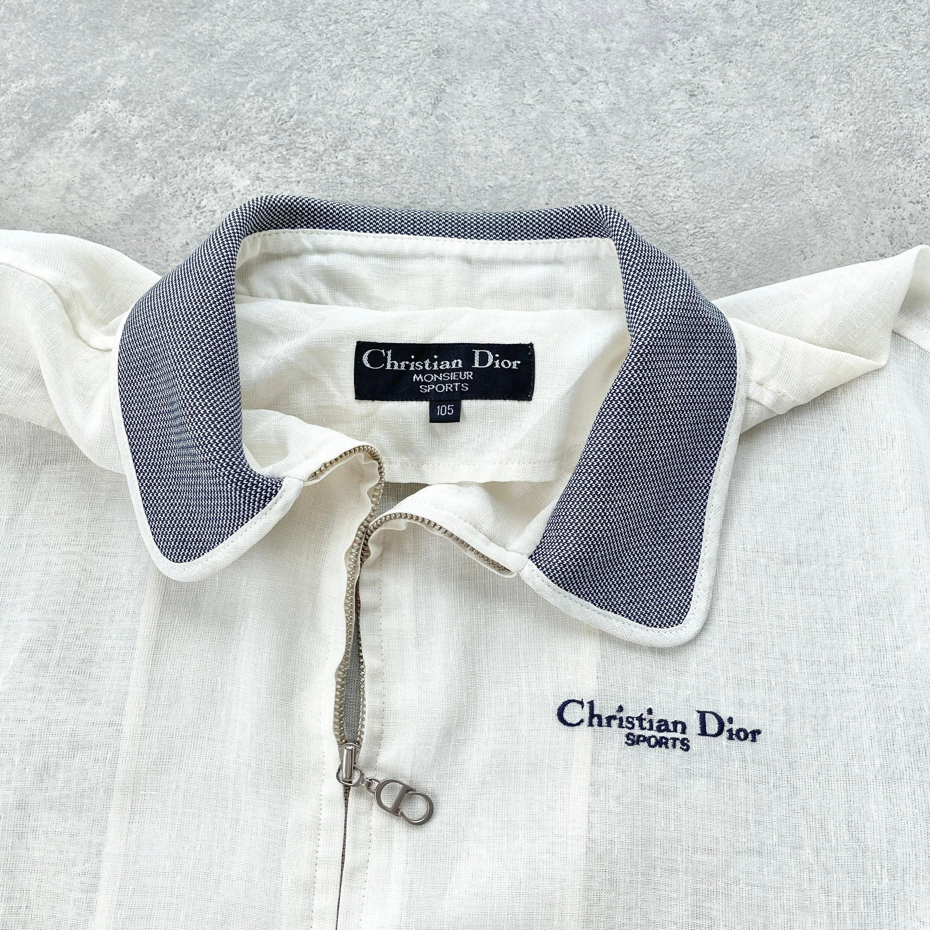 Christian Dior Sports 1990s lightweight harrington jacket (L)