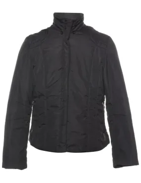 Classic Black Puffer Jacket - S