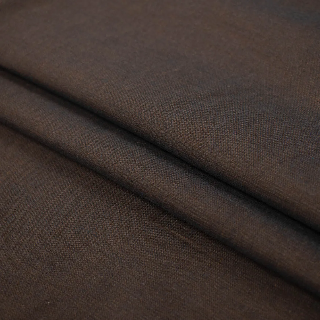 Cotton Denim Light to Medium Weight Slight Stretch Colour-Coffee