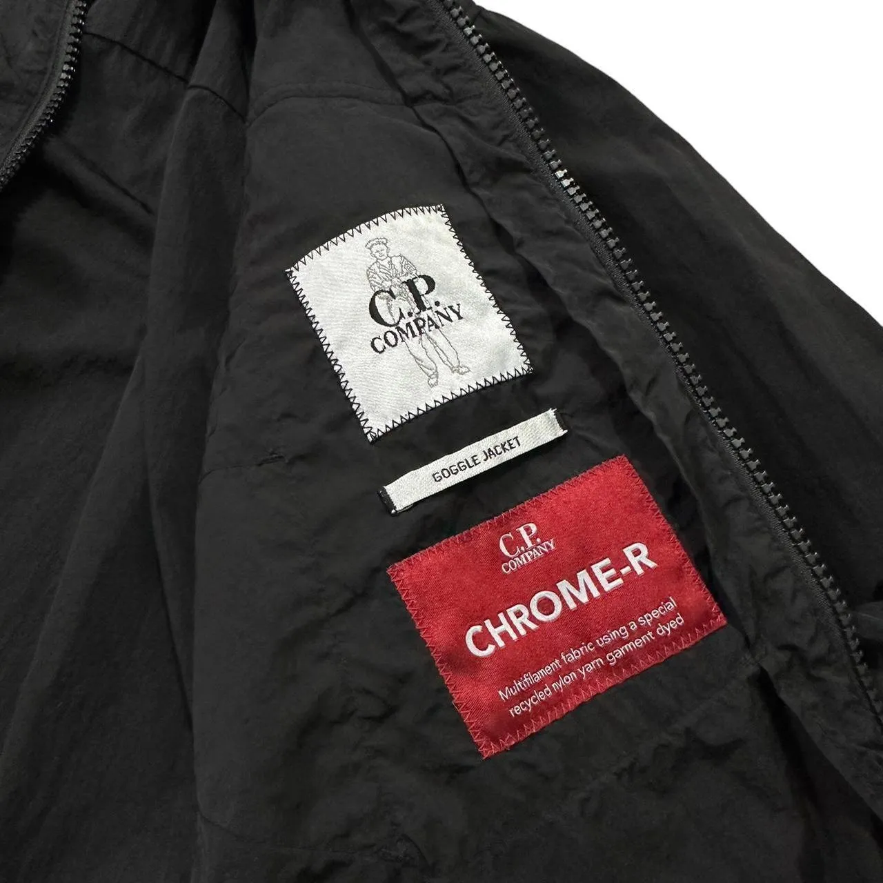 CP Company Chrome-R Nylon Goggle Jacket