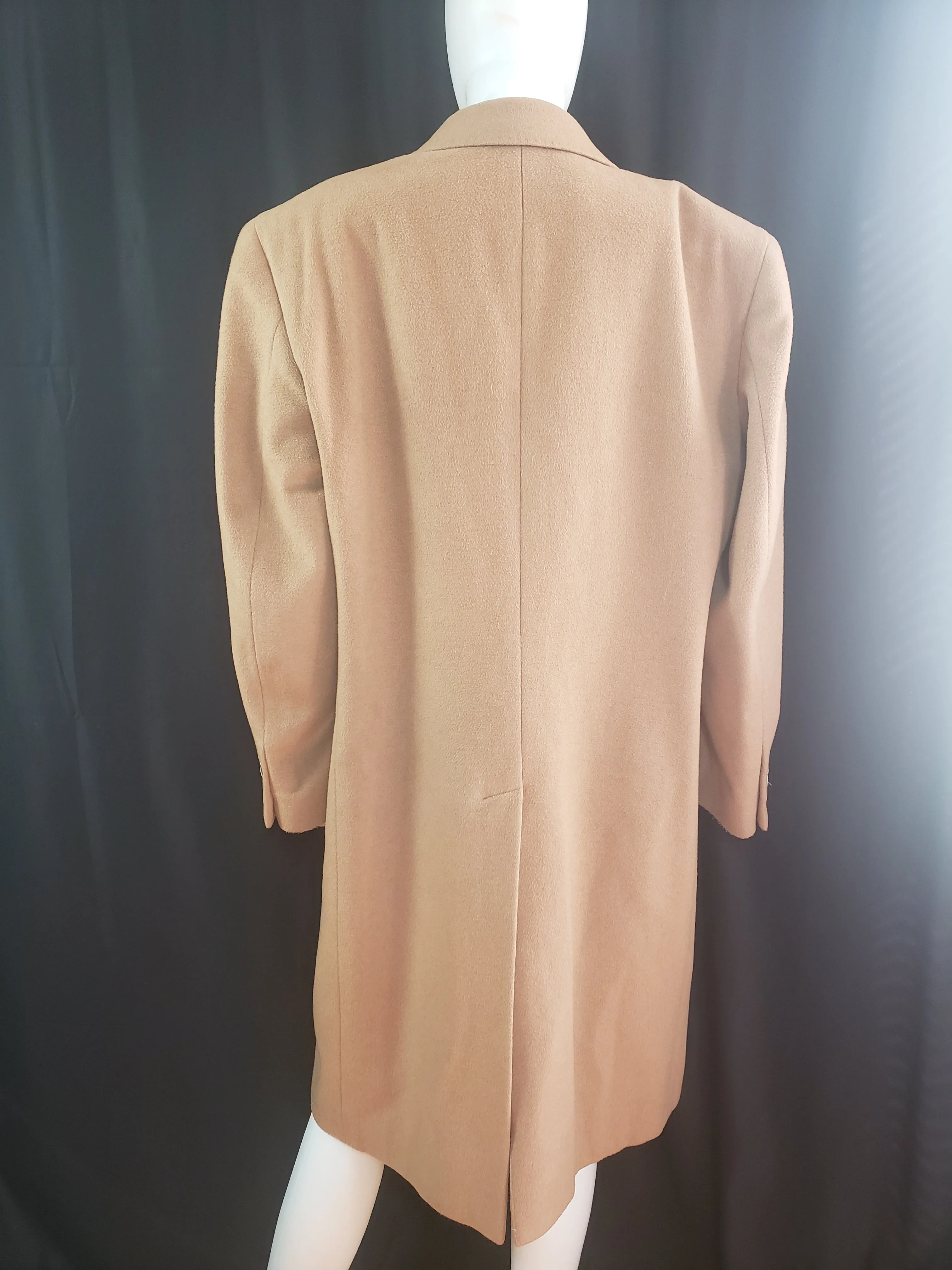 De Silva Wool Cashmere Coat Size Large