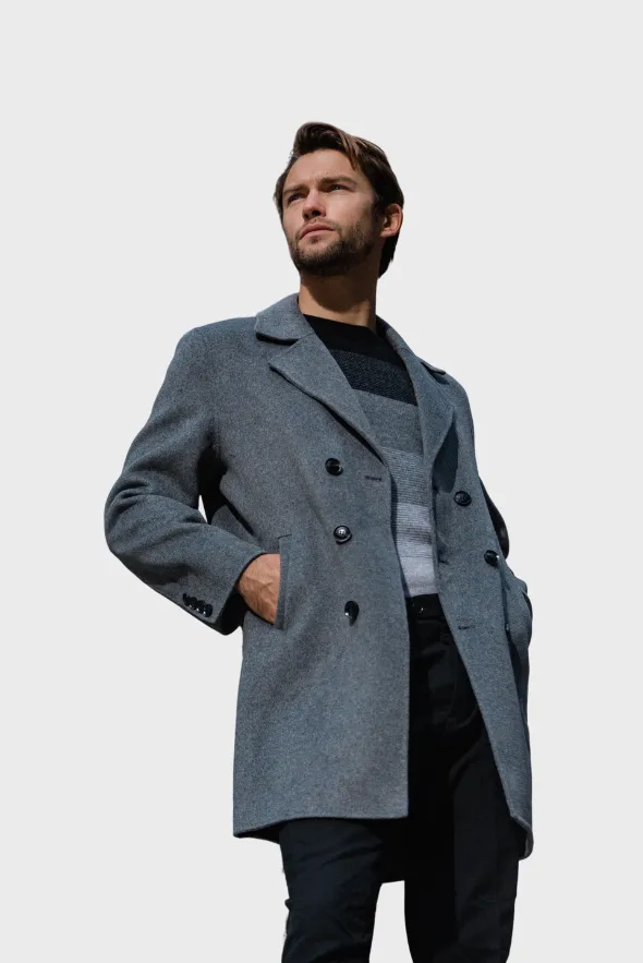 Double-Breasted Walker Coat