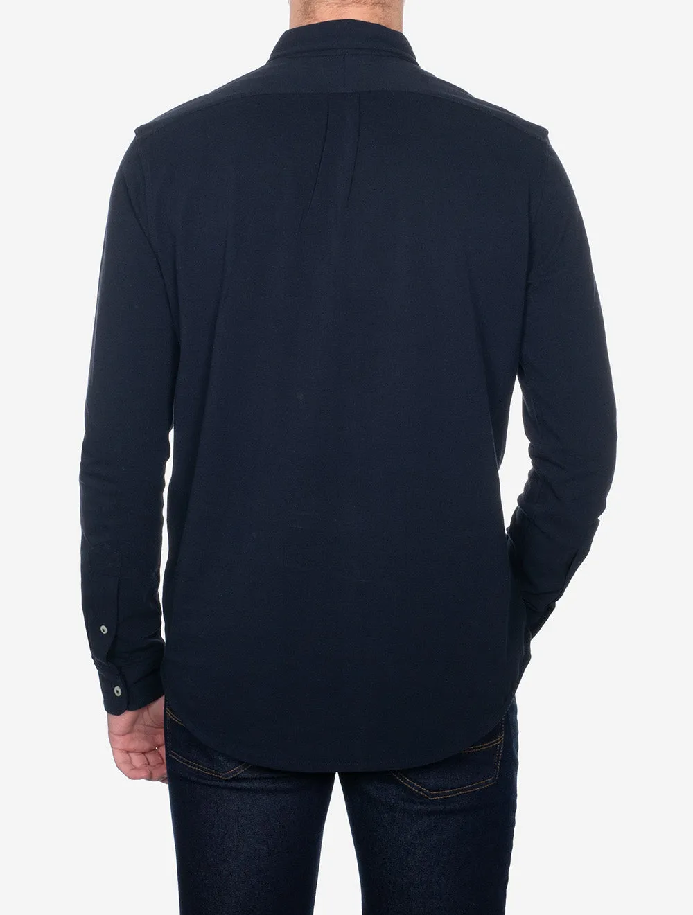 Featherweight Long Sleeve Mesh Shirt Navy