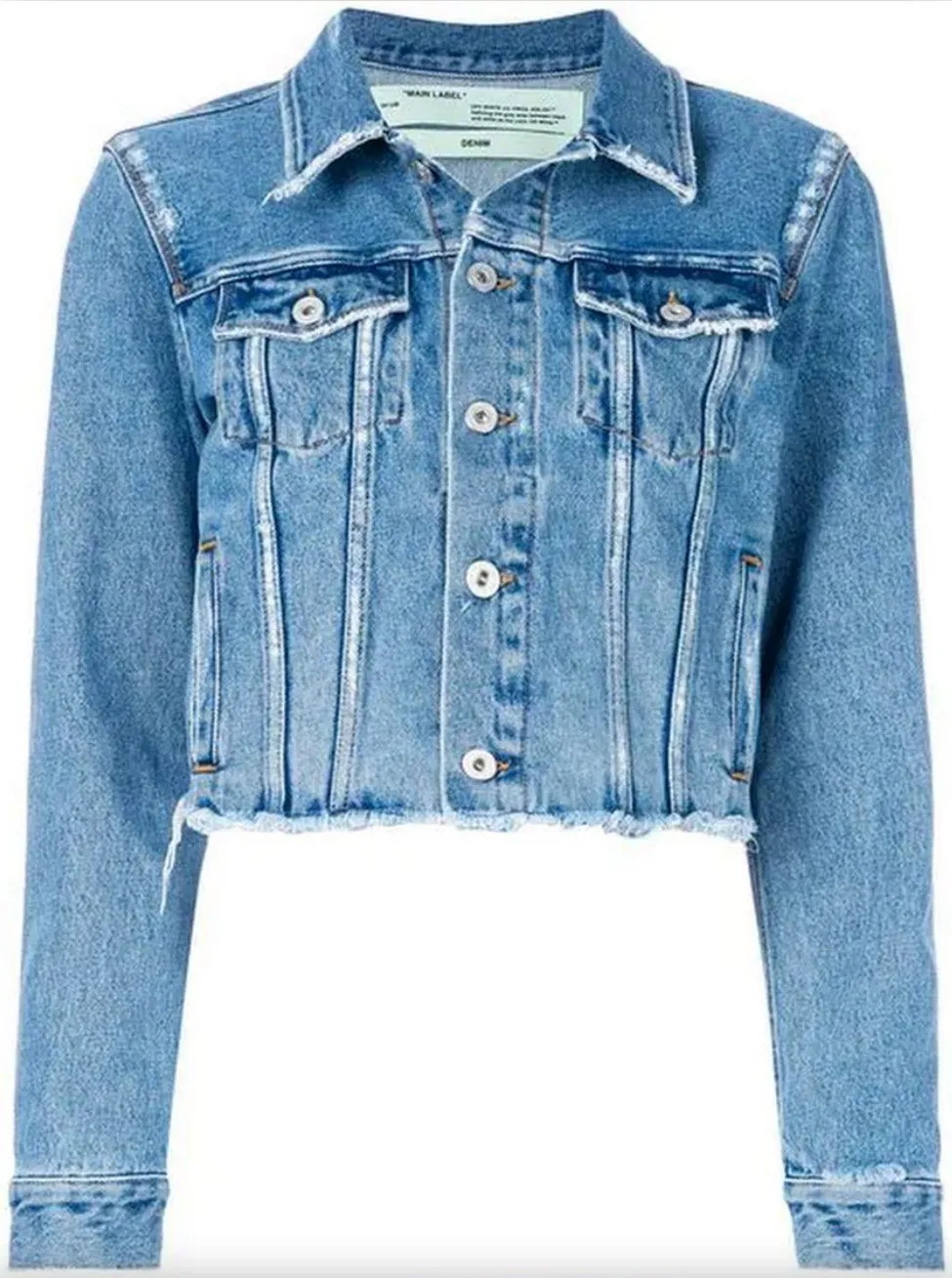 Flower Shop Denim Jacket