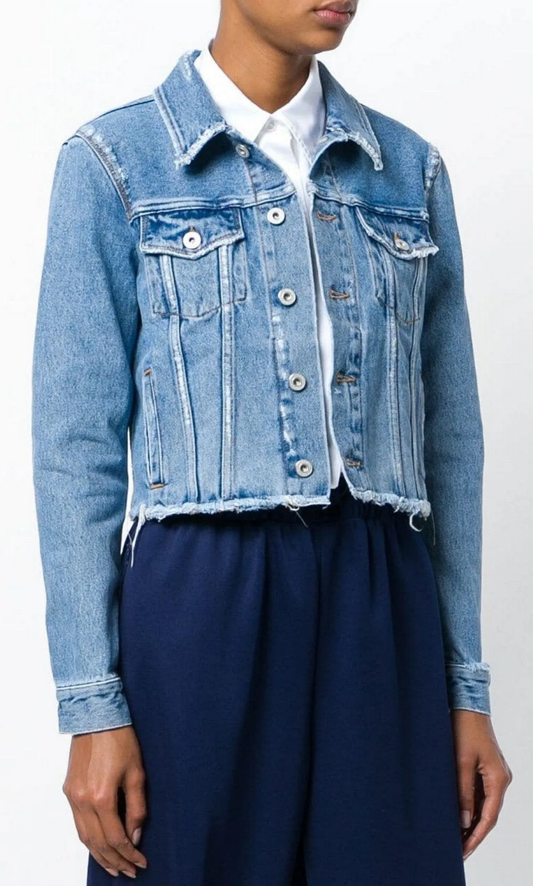 Flower Shop Denim Jacket