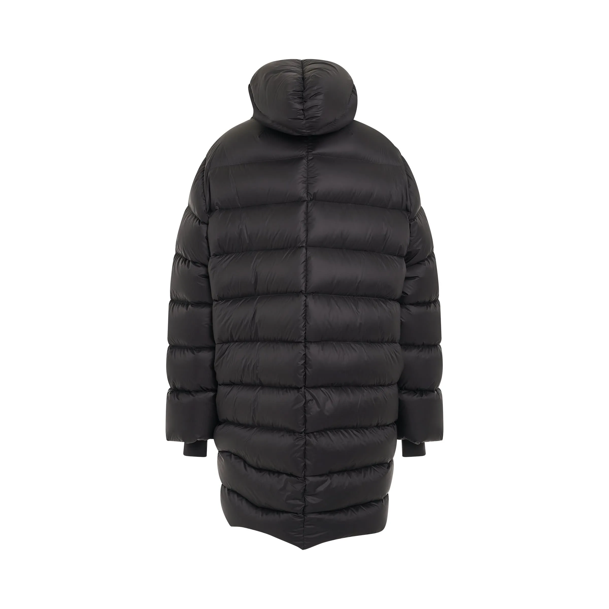 Jumbo Gimp Down Jacket in Black