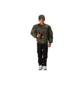 Kids Flight Jacket With Patches