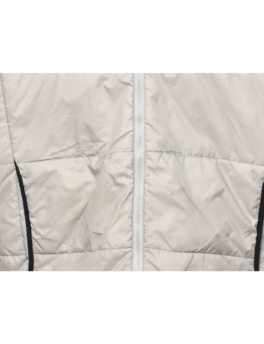 Light Grey Puffer Jacket - XL