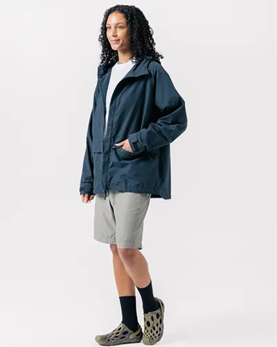 Light Mountain Cloth Zip Up Parka