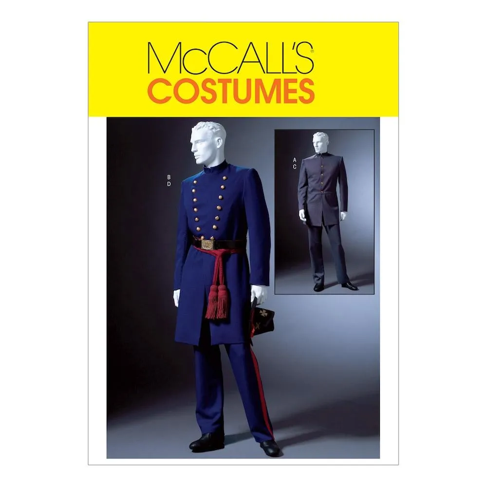 McCall's Pattern M4745 Men's Civil War Costumes