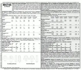 McCall's Pattern M4745 Men's Civil War Costumes