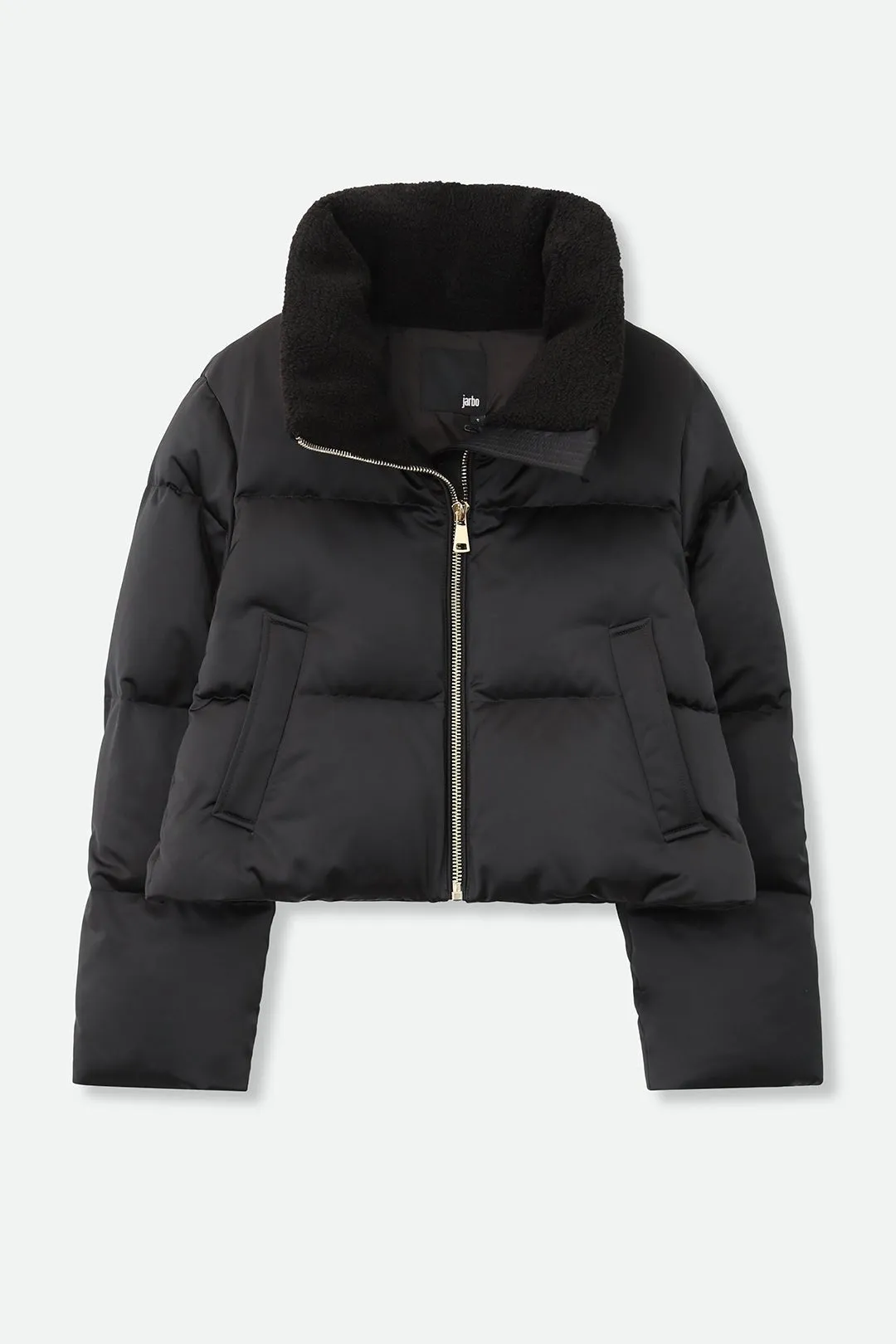 MERIBEL CROPPED COAT IN GOOSE DOWN