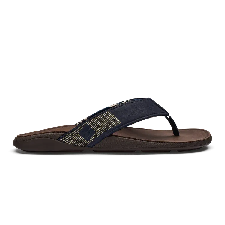 OluKai Tuahine Sandal - Trench Blue