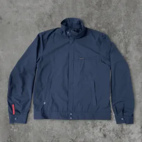 PRADA SPORT NAVY NYLON JACKET - L