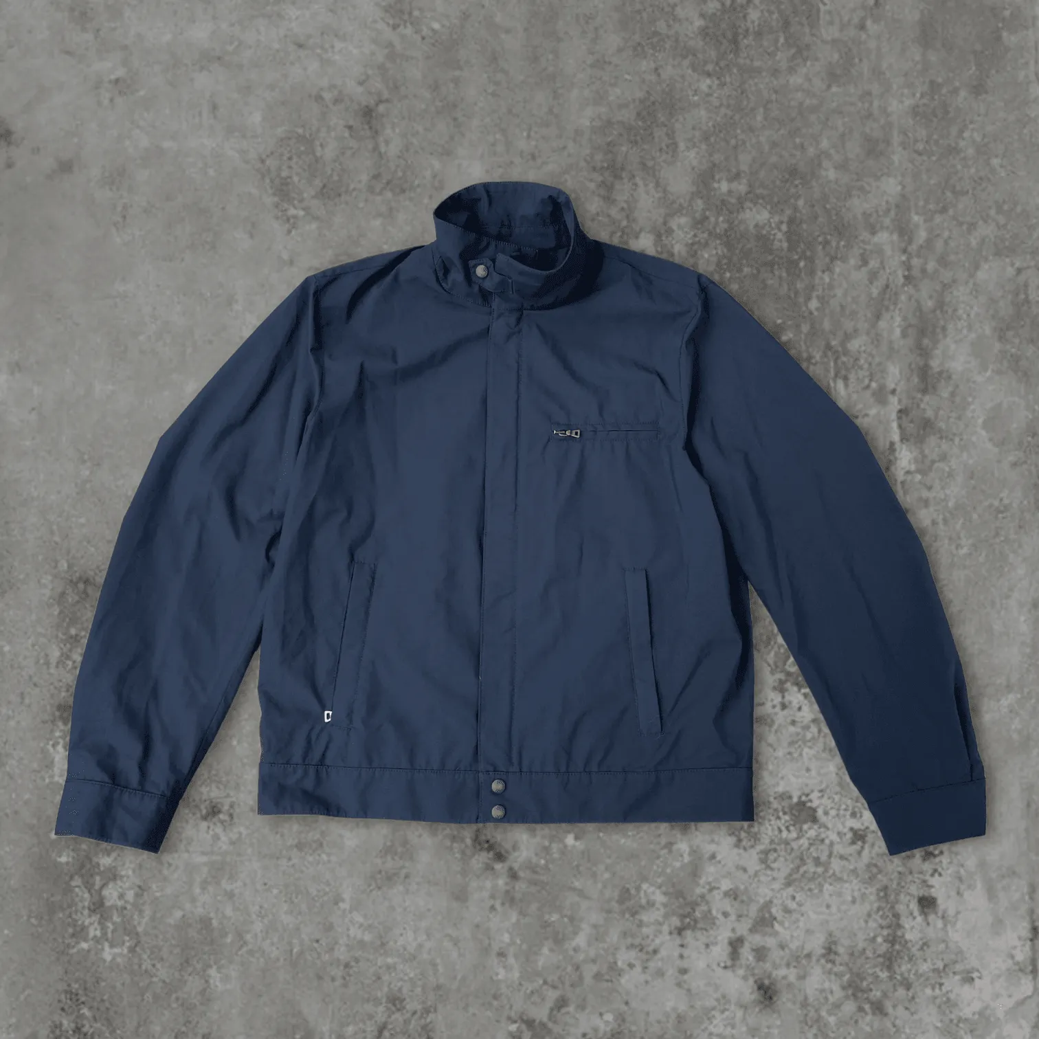 PRADA SPORT NAVY NYLON JACKET - L