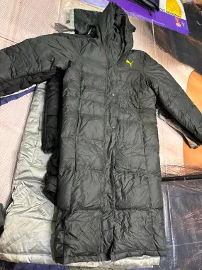 Puma branded puffer jackets