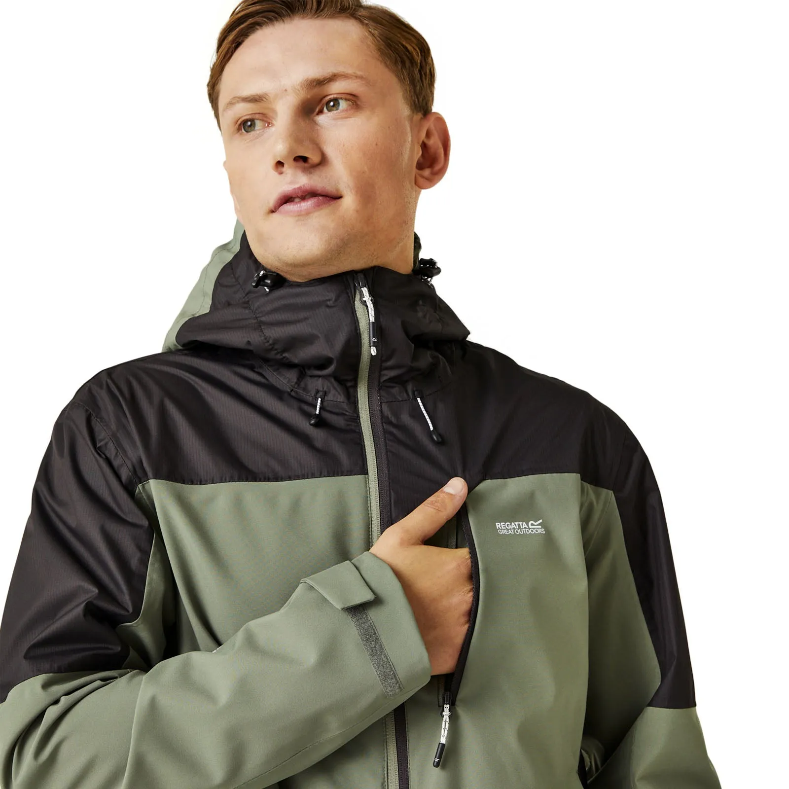 Regatta Mens Highton Stretch III Waterproof Hooded Walking Jacket