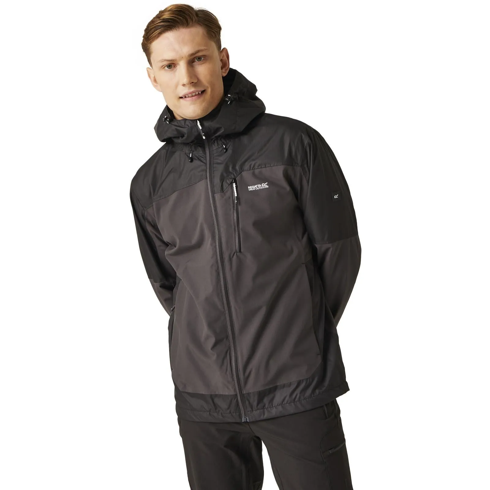 Regatta Mens Highton Stretch III Waterproof Hooded Walking Jacket