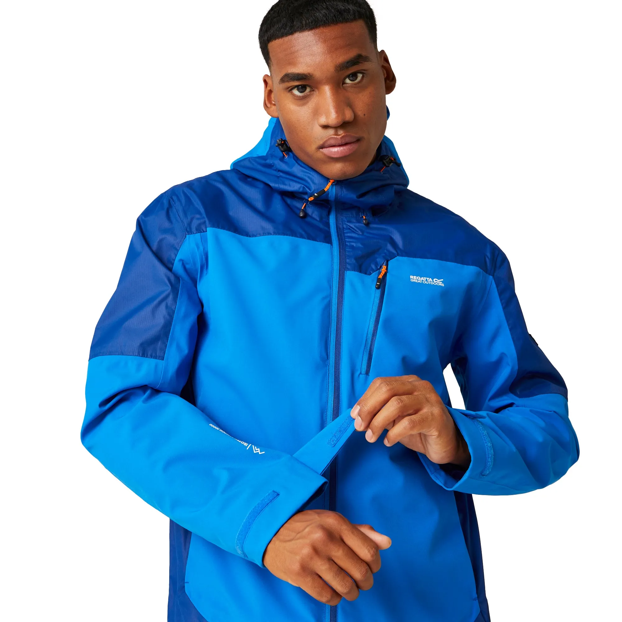 Regatta Mens Highton Stretch III Waterproof Hooded Walking Jacket