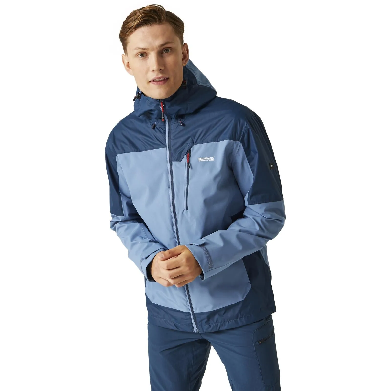 Regatta Mens Highton Stretch III Waterproof Hooded Walking Jacket