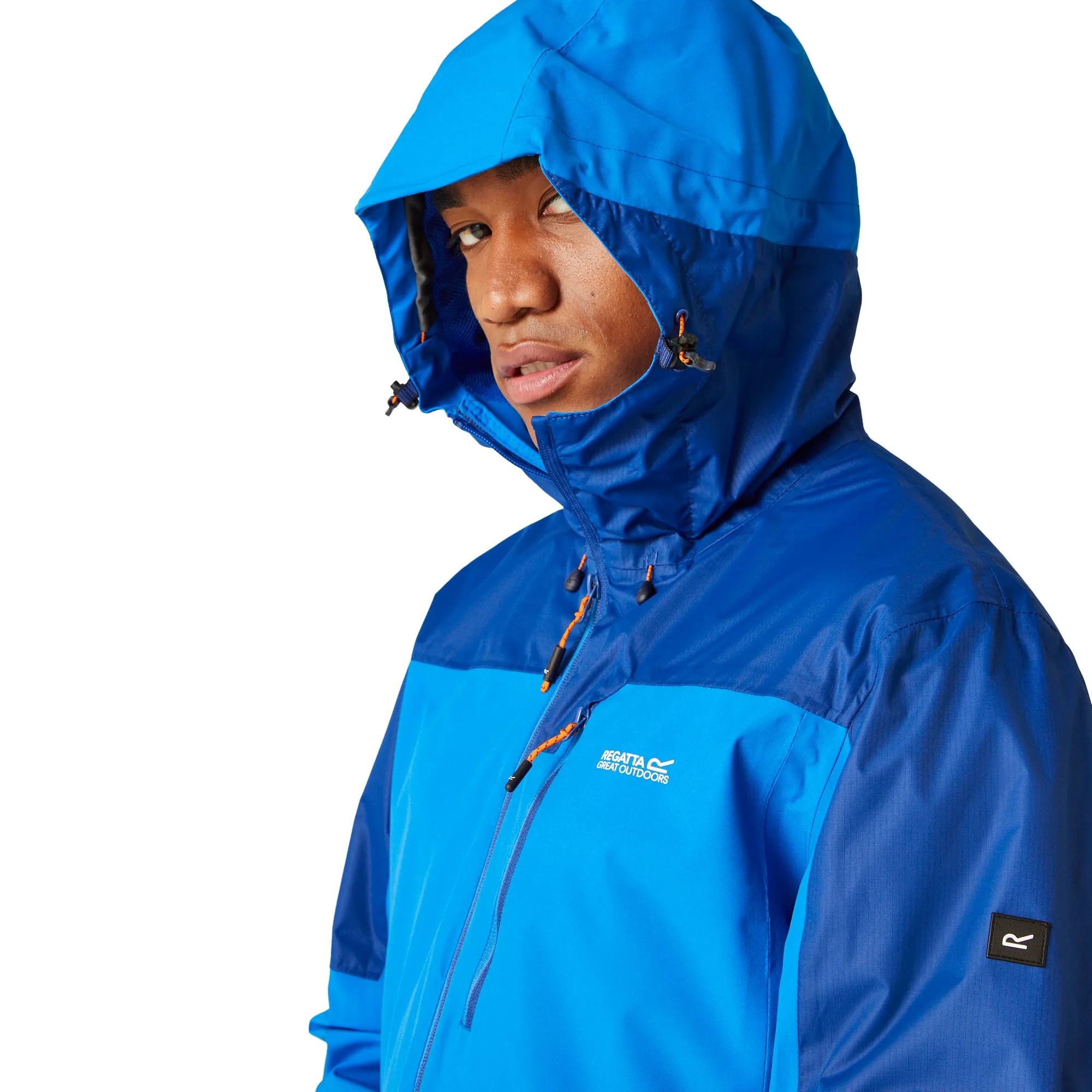 Regatta Mens Highton Stretch III Waterproof Hooded Walking Jacket