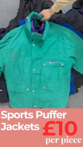 Sports Puffer Jackets - SALE