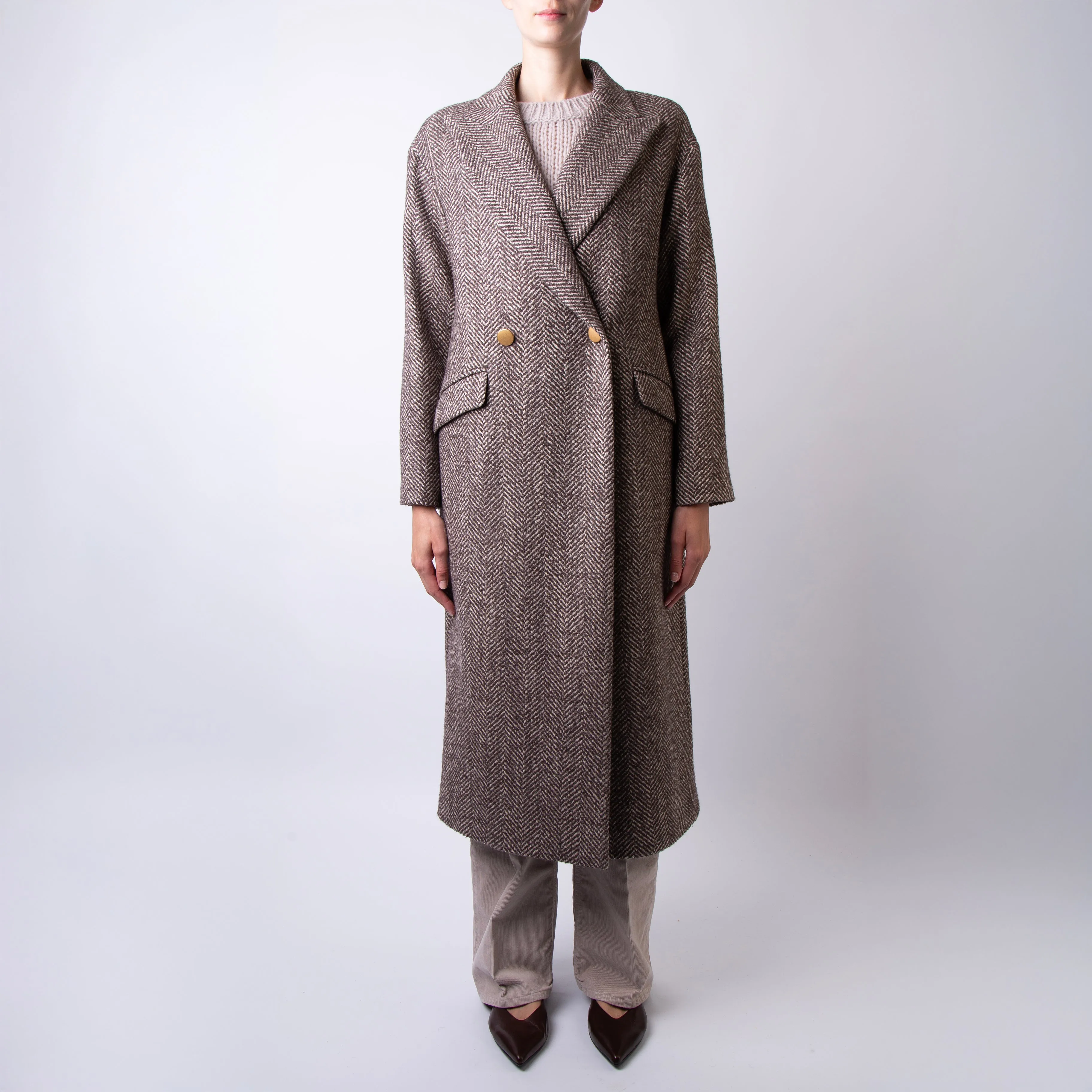 TAGLIATORE COAT LINDEN--340218 T3395 BEIGE