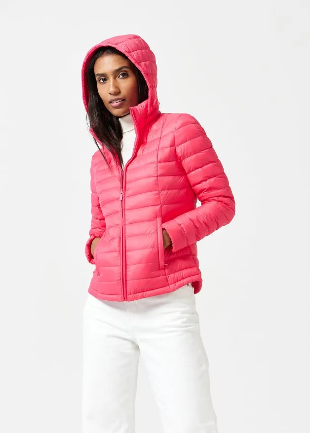 Wild Berry Duck Down Puffer Jacket