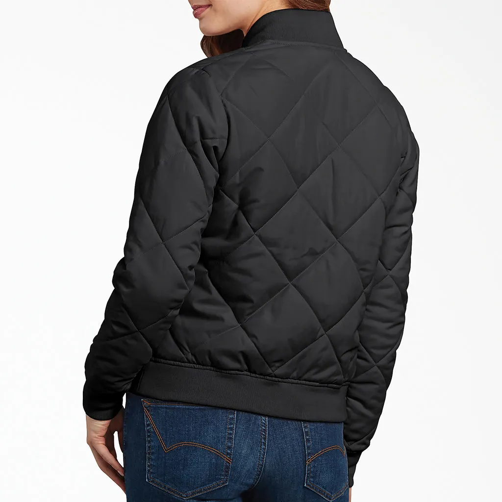 Women's Dickies Quilted Bomber Jacket