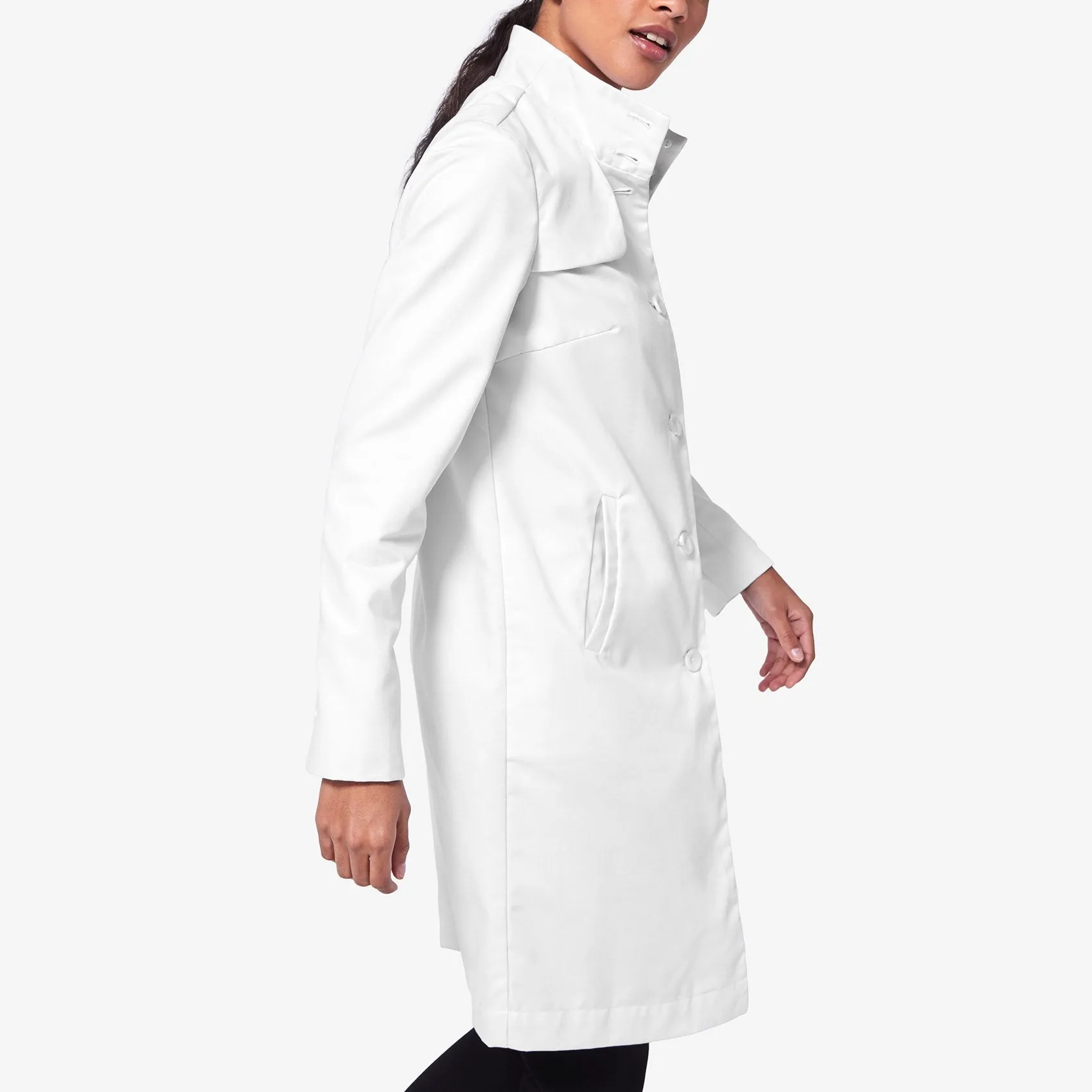 women's The Trench Lab Coat