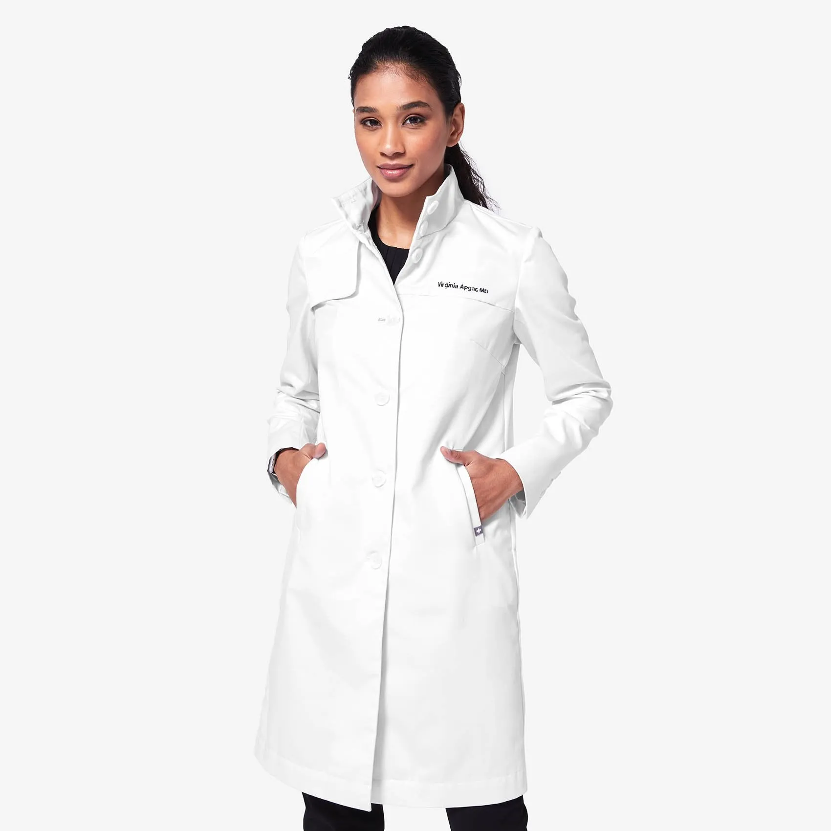 women's The Trench Lab Coat