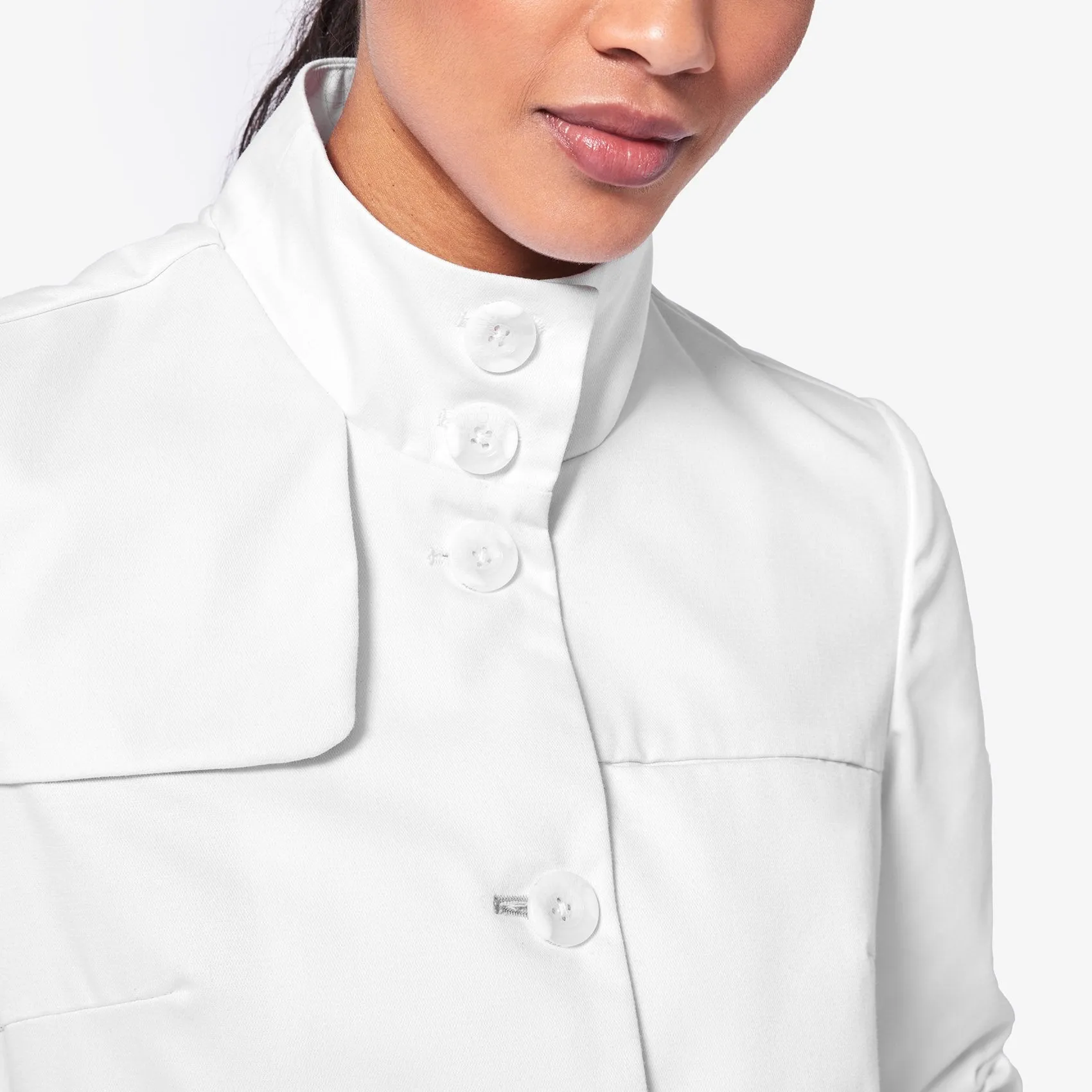 women's The Trench Lab Coat